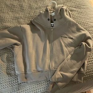 Gymreapers’s cropped zip up